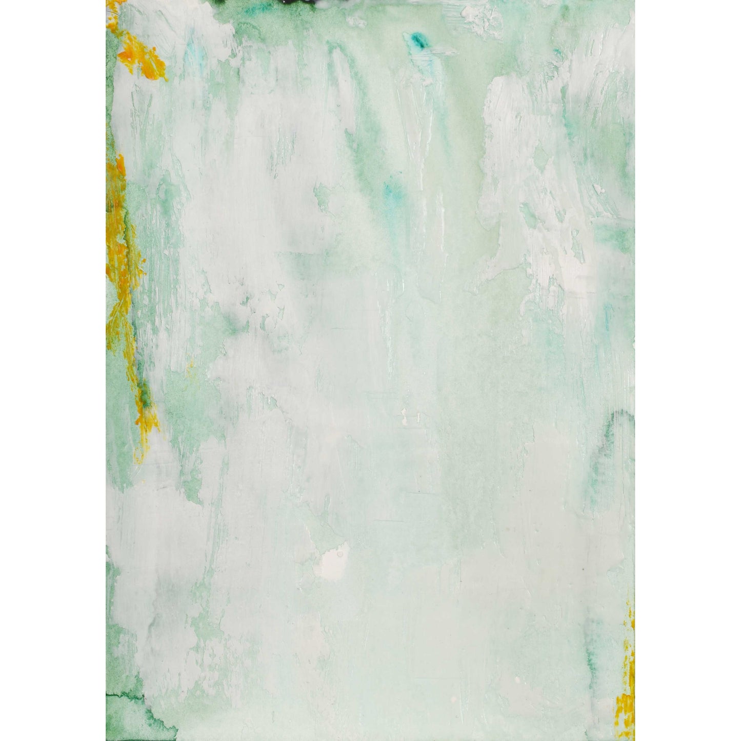 MMP-NB-113 "New Beginning" #113 (7x5) Original mixed media abstract painting by Chizu Omori Art