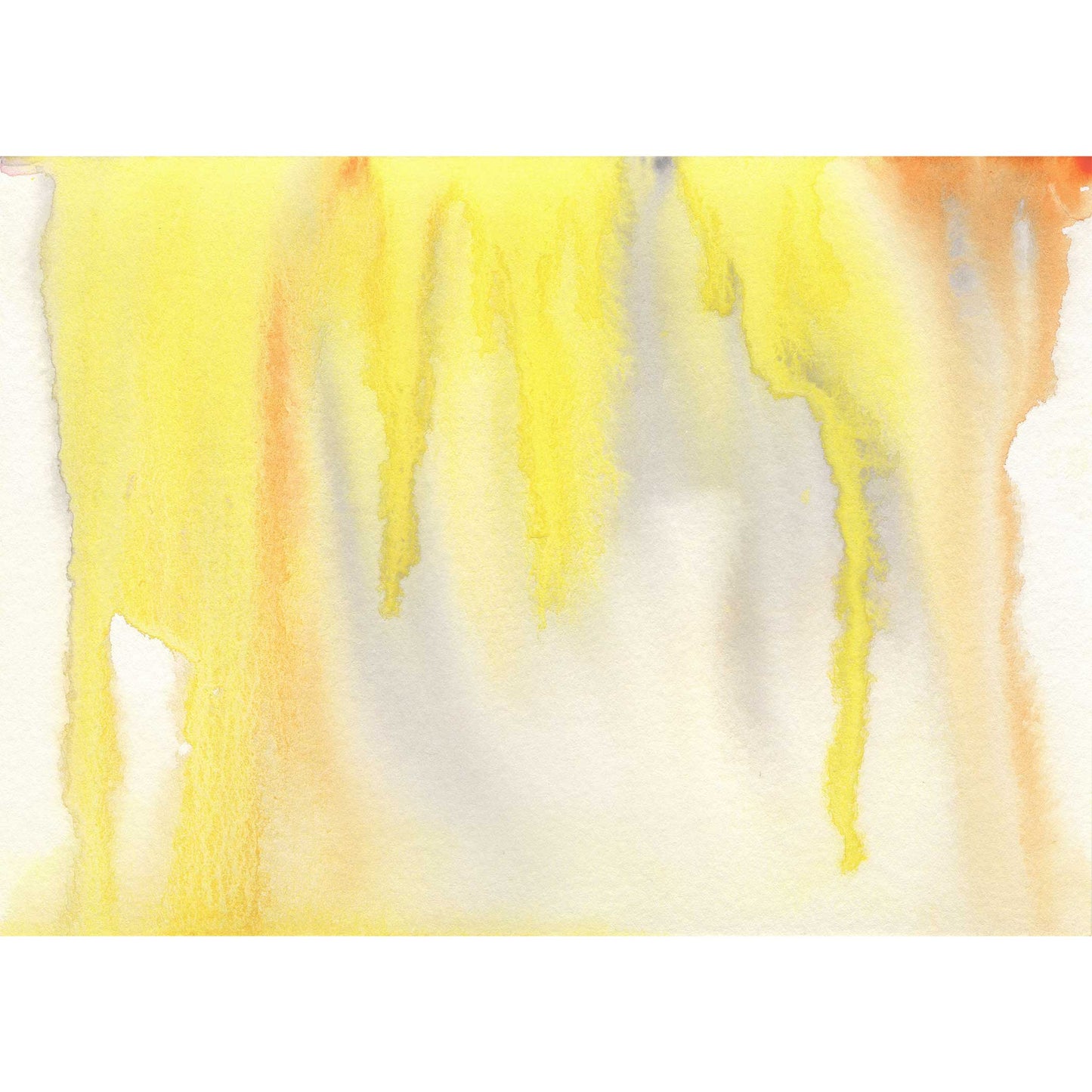 WCP-NA-009 "Nature" #9 (5x7) Original encaustic watercolor painting by Chizu Omori Art