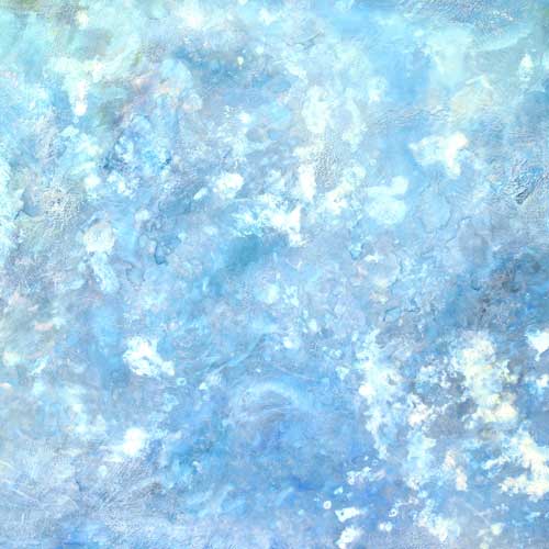 Encaustic on Wood abstract painting by Chizu Omori