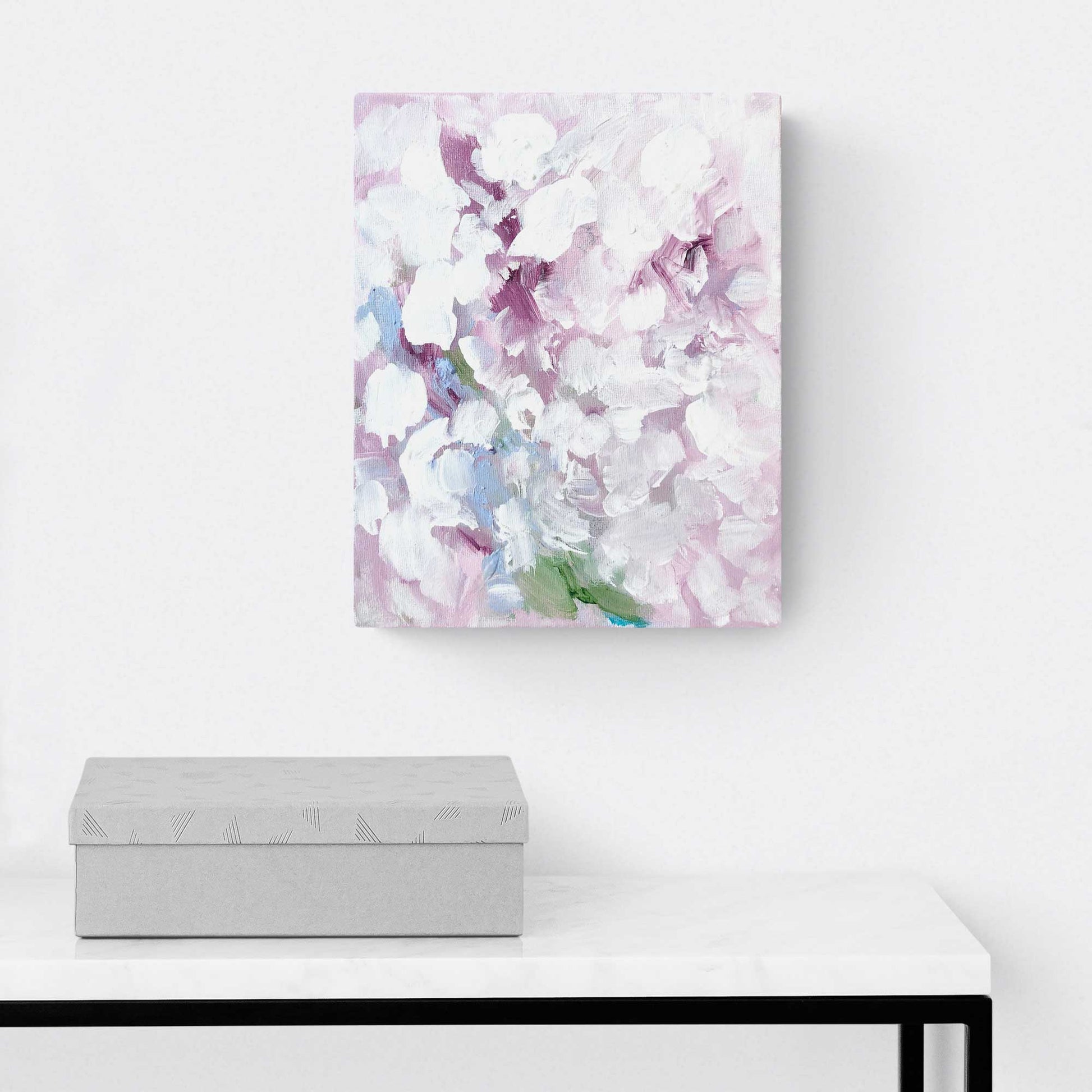 ACC-BL-008 "Bloom" #8 (10x8) unframed original acrylic abstract painting by Chizu Omori Art