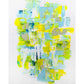 ACP-DN-041 "Dawn" #41 (10x8) Original acrylic abstract painting by Chizu Omori Art