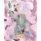 ACP-FL-002 "Flora" #2 (10x8) Original acrylic abstract painting by Chizu Omori Art