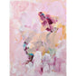 ACP-FL-003 "Flora" #3 (12x9) Original acrylic abstract painting by Chizu Omori Art