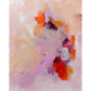 ACP-LV-084 "Love" #84 (10x8) Original acrylic abstract painting by Chizu Omori Art
