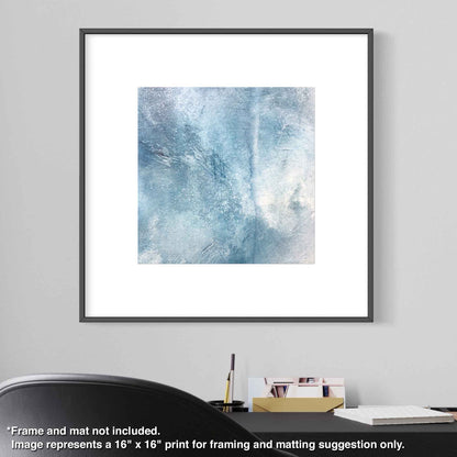 Chizu Omori Fine Art Prints on Paper Blue Earth Series #2 (framed-A)