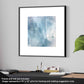 Chizu Omori Fine Art Prints on Paper Blue Earth Series #2 (framed-B)