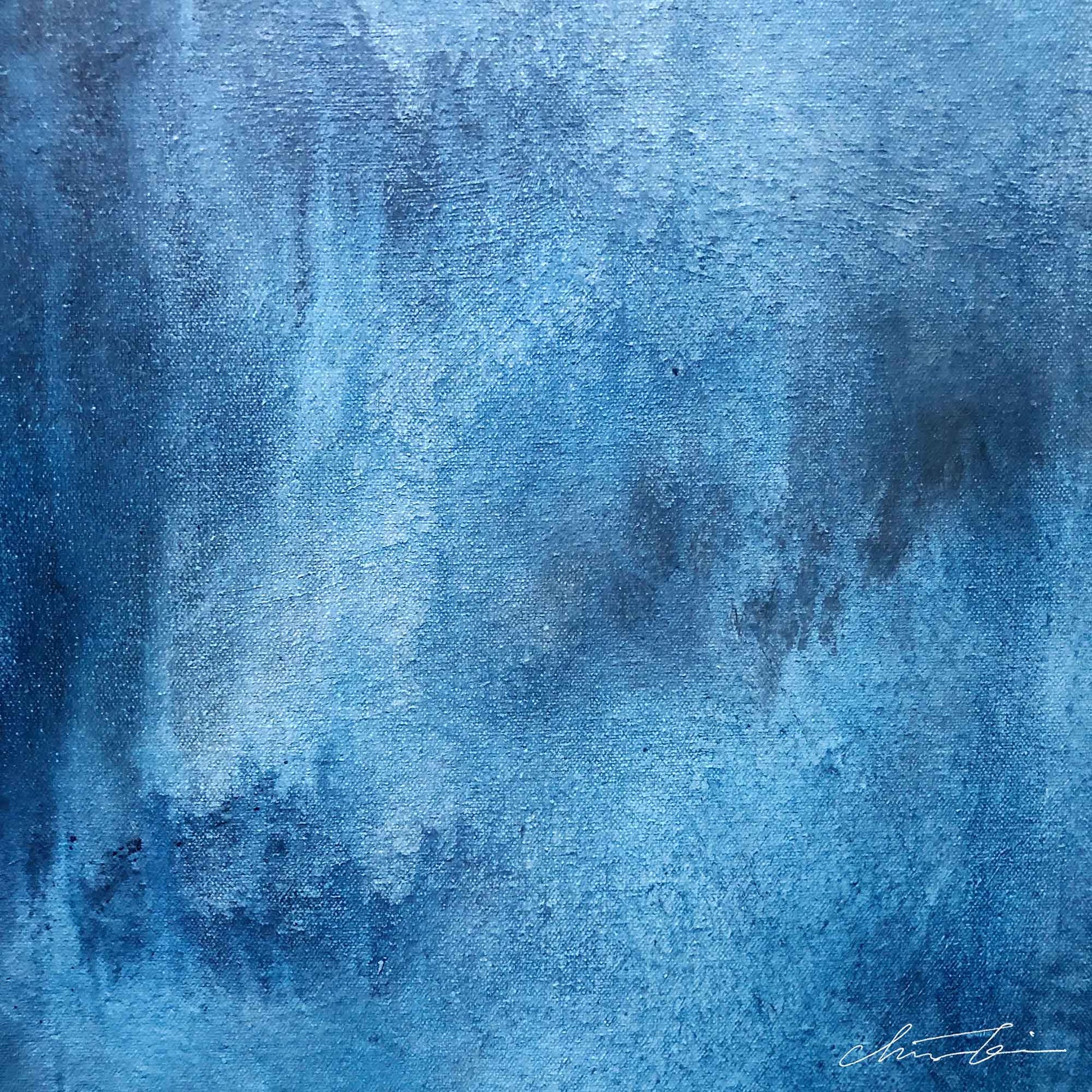 Chizu Omori Fine Art Prints on Paper Blue Earth Series #8