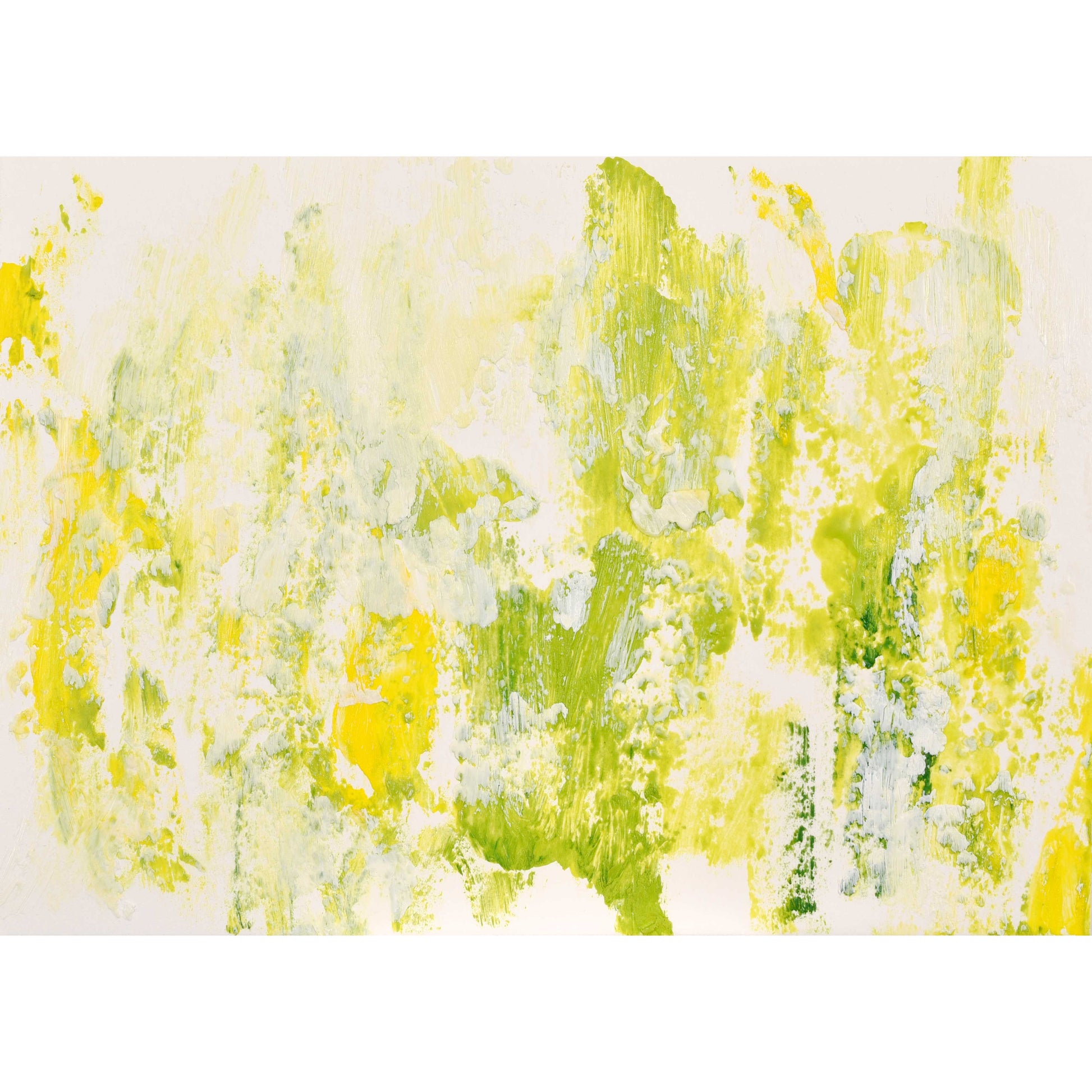 ENP-NB-099 "New Beginning" #99 (5x7) Original acrylic abstract painting by Chizu Omori Art