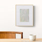 MMP-NB-118 "New Beginning" #118 (7x5) Wood Frame original mixed media abstract painting by Chizu Omori Art